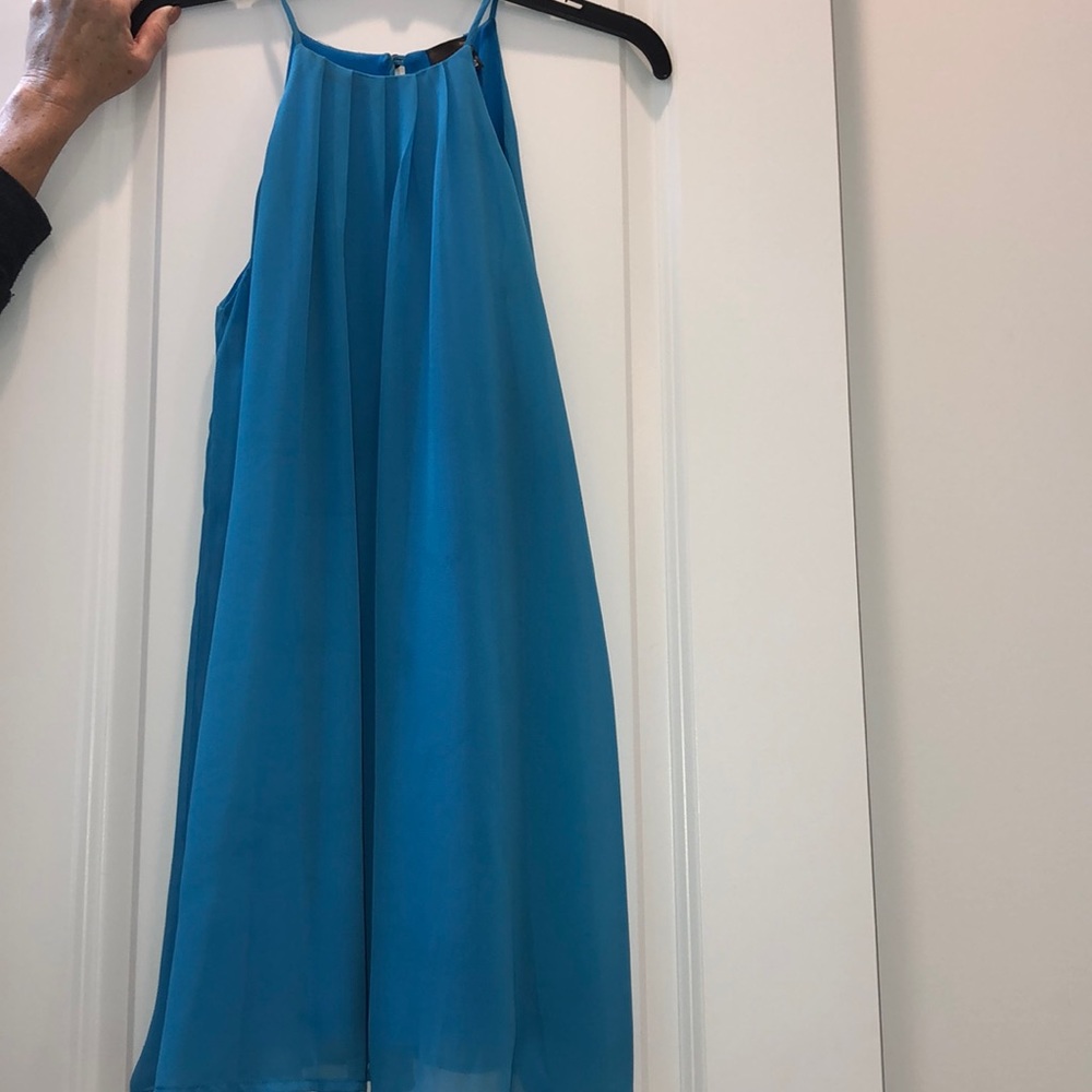 Blue Smell the Roses Dress S